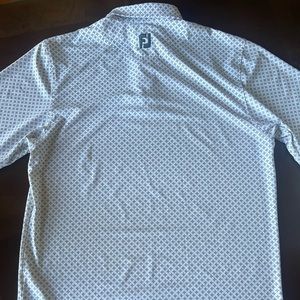FootJoy Geometric Pattern Golf Polo
